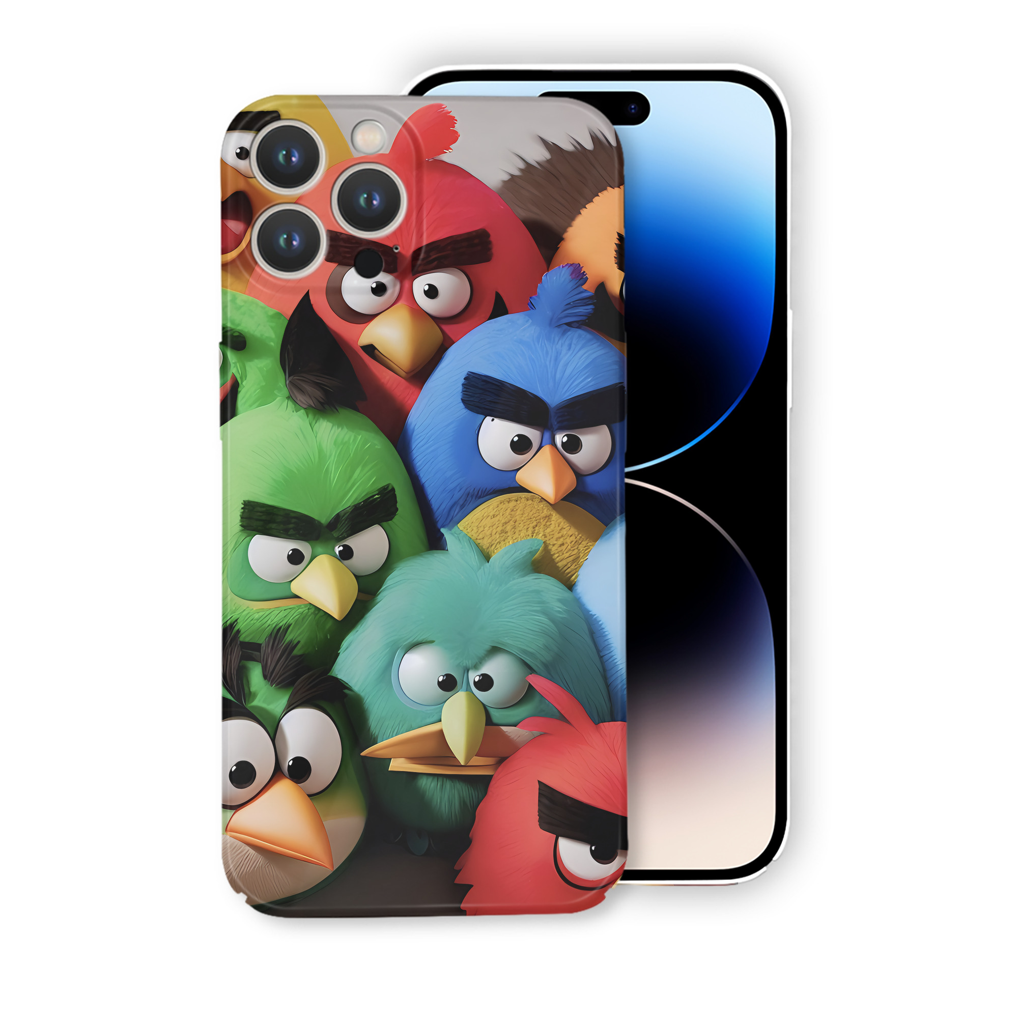 （画像用） Angry Birds アングリーバード 【iPhone 14シリーズ対応】ハードケース
